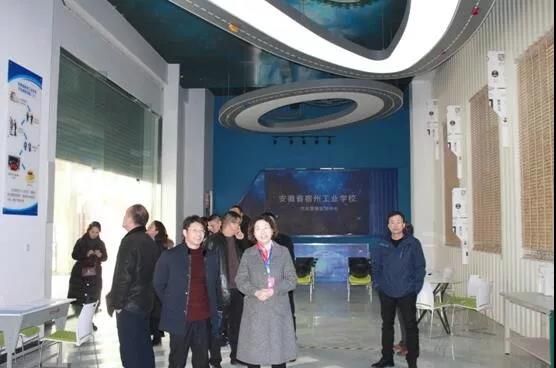 亳州工业学校孙结红校长一行来宿州工业学校考察交流(图4)