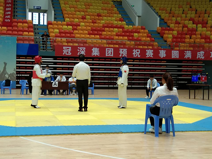 宿州工业学校学子在2020年宿州市青少年跆拳道锦标赛中摘金夺银(图2)