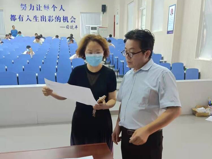 宿州工业学校开展“法律法规、校规校纪、党史校史”知识测试活动(图2)