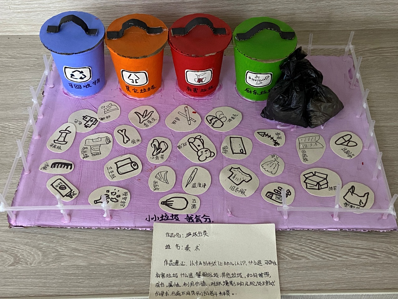 宿州工业学校开展垃圾分类知识 宣传周活动(图3)