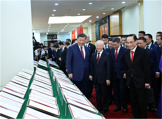 习近平同越共中央总书记阮富仲举行会谈(图9)