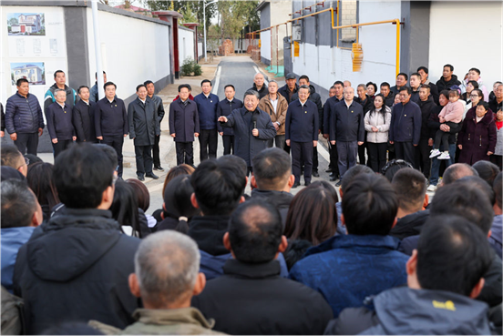 习近平在北京河北考察灾后恢复重建工作时强调 再接再厉抓好灾后恢复重建 确保广大人民群众安居乐业温暖过冬(图19)