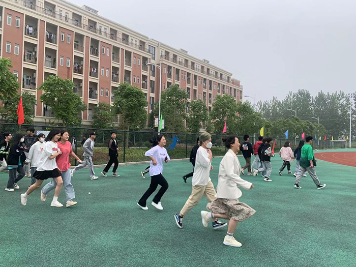 宿州工业学校举行紧急疏散演练活动(图3)