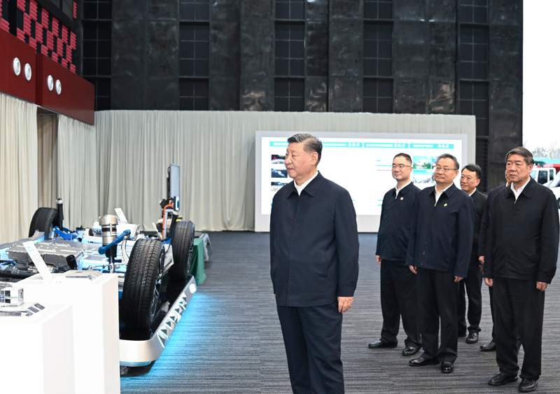 习近平在安徽考察时强调 发挥多重国家发展战略叠加优势 奋力谱写中国式现代化安徽篇章(图4)