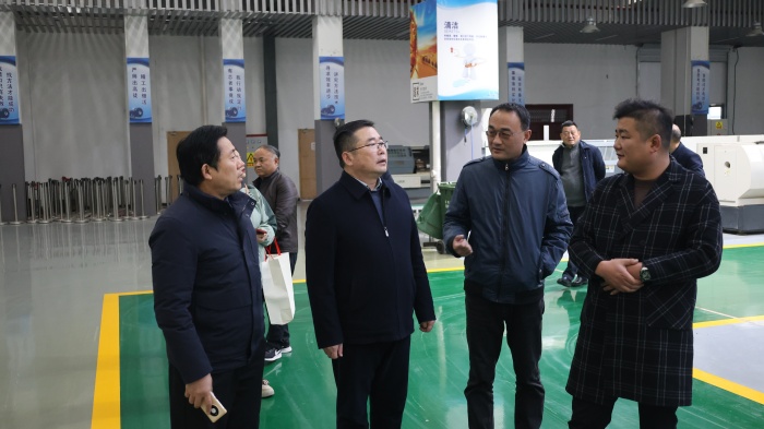 政府搭台促合作  校企携手共发展——宿州市高新区及滁州市祥威机电科技有限公司领导来校考察指导工作(图1)