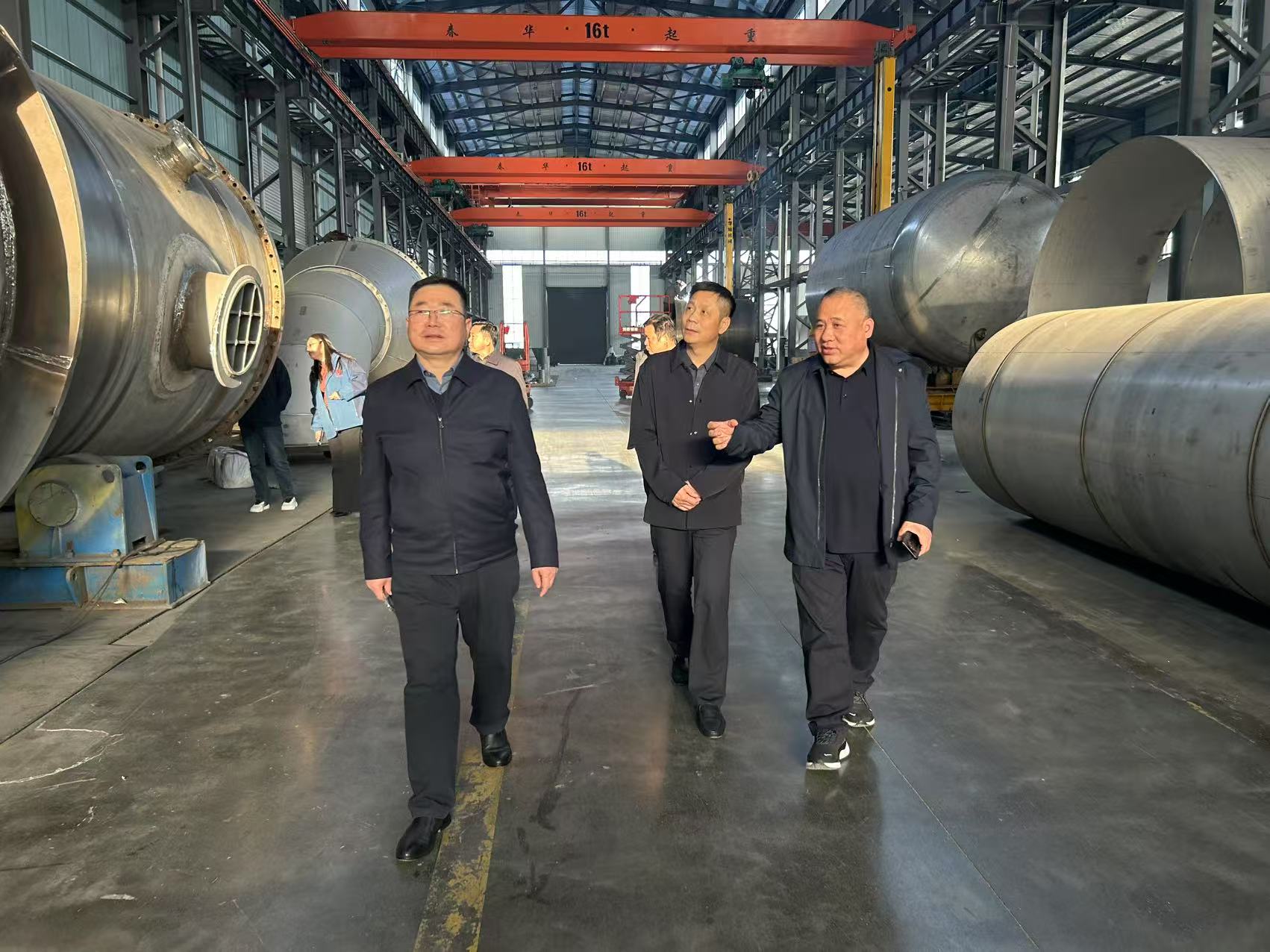 校企合作开新局 产教融合谋新篇 ——宿州工业学校赴宿马园区开展产教融合专题调研(图2)