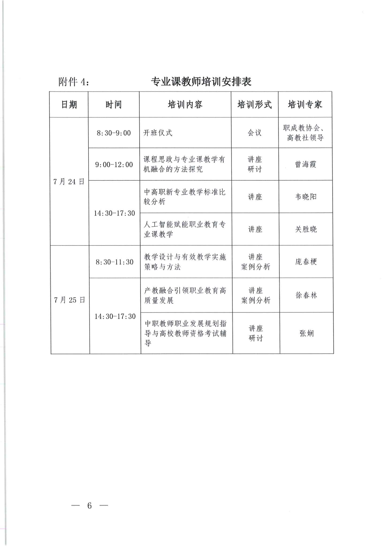 关于开展“中高职贯通培养”能力提升培训(第一批)的通知(图11)