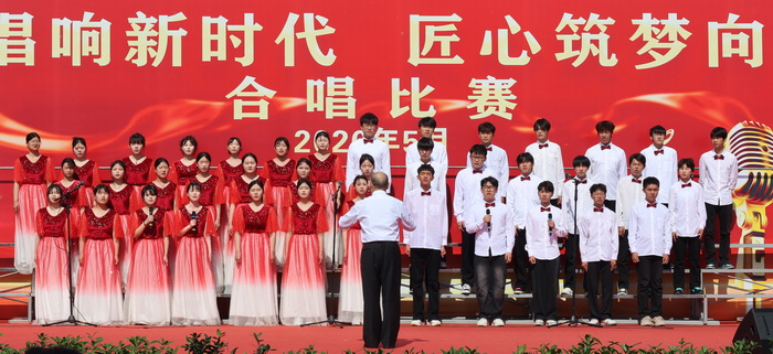 青春唱响新时代 匠心筑梦向未来 —— 宿州工业学校合唱比赛圆满落幕(图3)