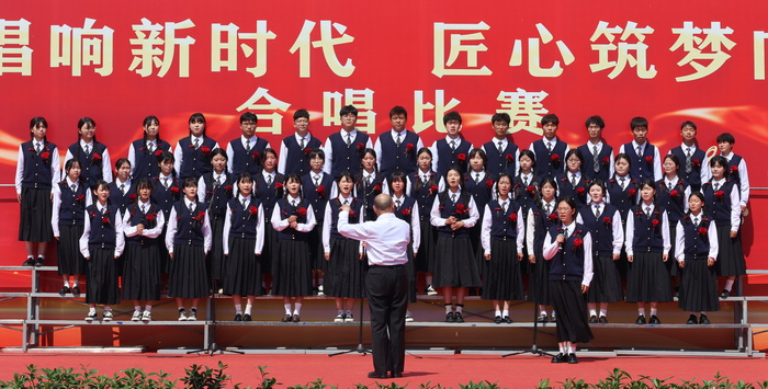 青春唱响新时代 匠心筑梦向未来 —— 宿州工业学校合唱比赛圆满落幕(图4)
