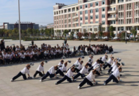 青春飞扬，活力绽放 ——安徽省宿州工业学校文化艺术系成功举办幼儿保育专业健身操展演